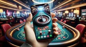 Roulette wheel on taysen with bet slip and outcome history displayed